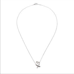 Tiffany Paloma Picasso loving heart necklace